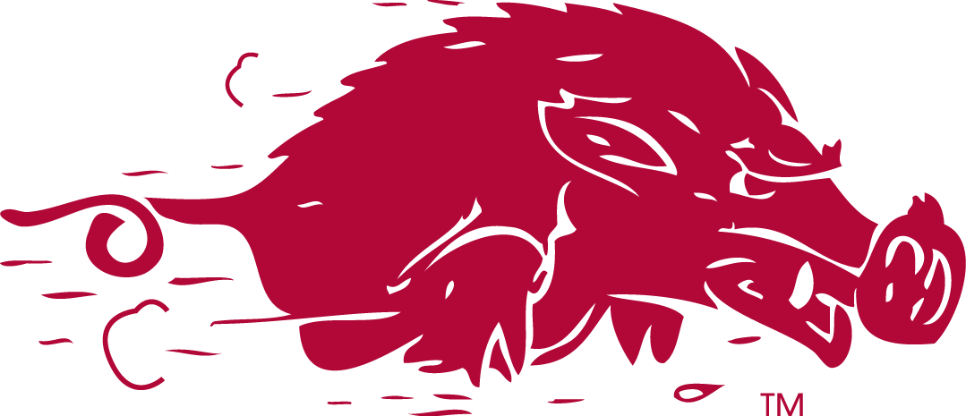 Arkansas Razorbacks 1947-1954 Primary Logo iron on paper